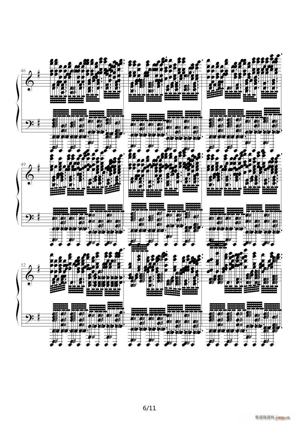 RED ZONE鬼畜 G调(钢琴谱)6