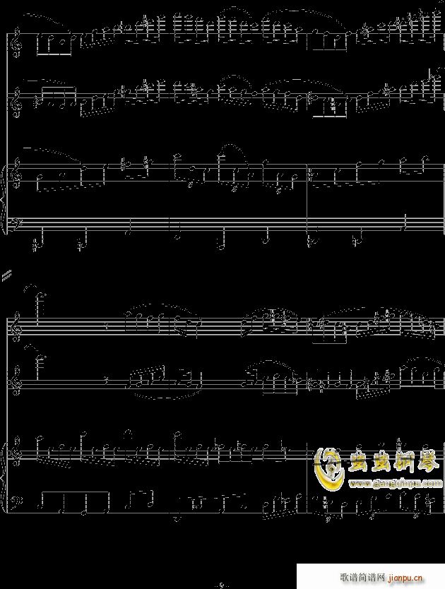 室内乐 木鱼舞 流行追梦人(钢琴谱)9
