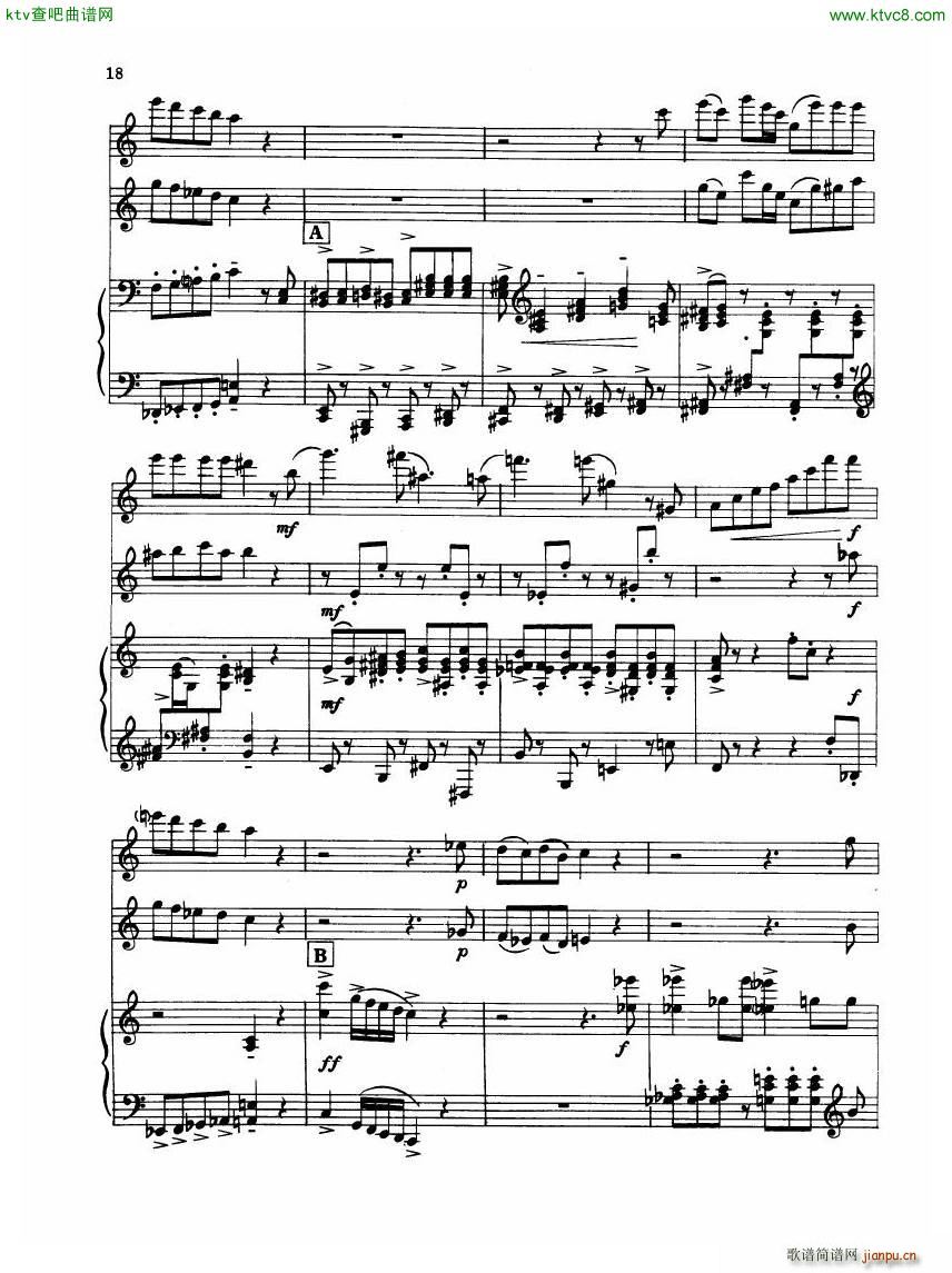 Madeleine Dring Trio For Flute Oboe And Piano(钢琴谱)28
