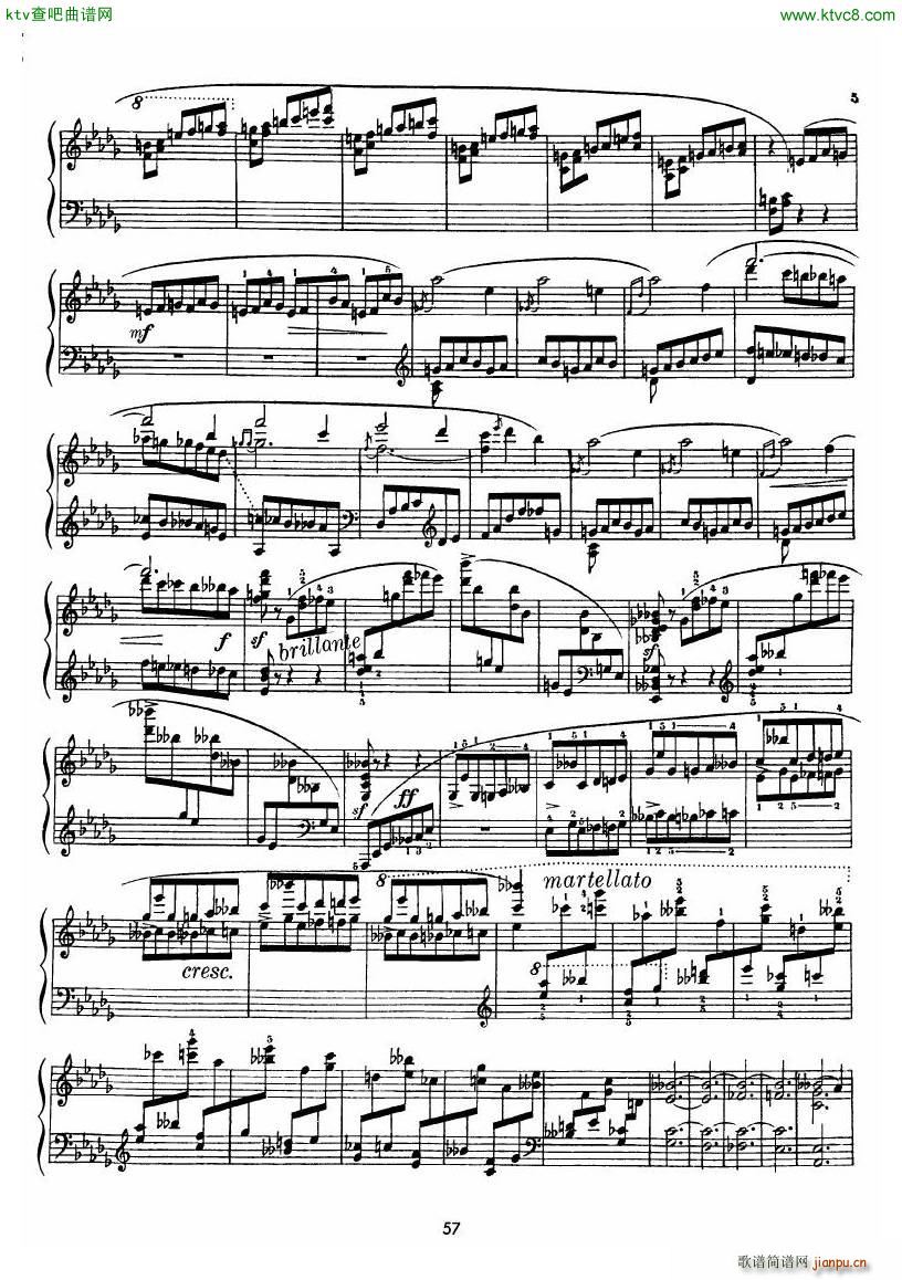 chopin minute waltz transcriptions collection 二(钢琴谱)6