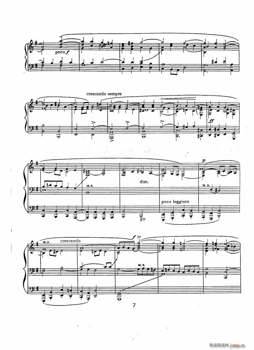 Bach Bax Fantasia(钢琴谱)3
