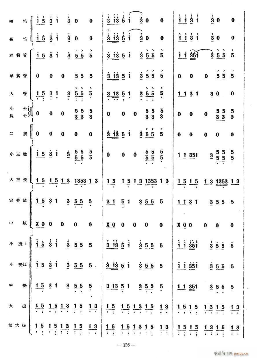 跳月舞曲16(六字歌谱)1