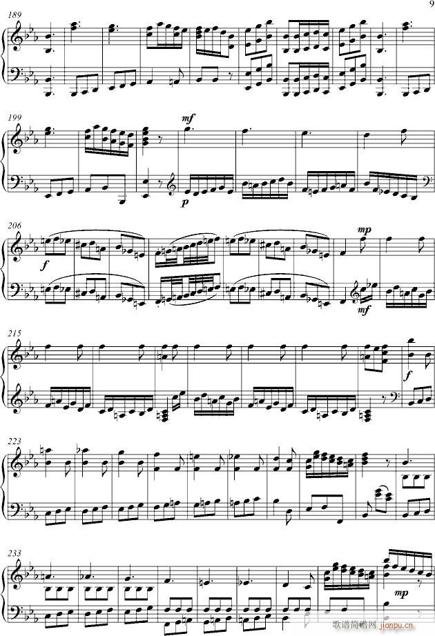 Symphony No.1 for Piano Solo(钢琴谱)9