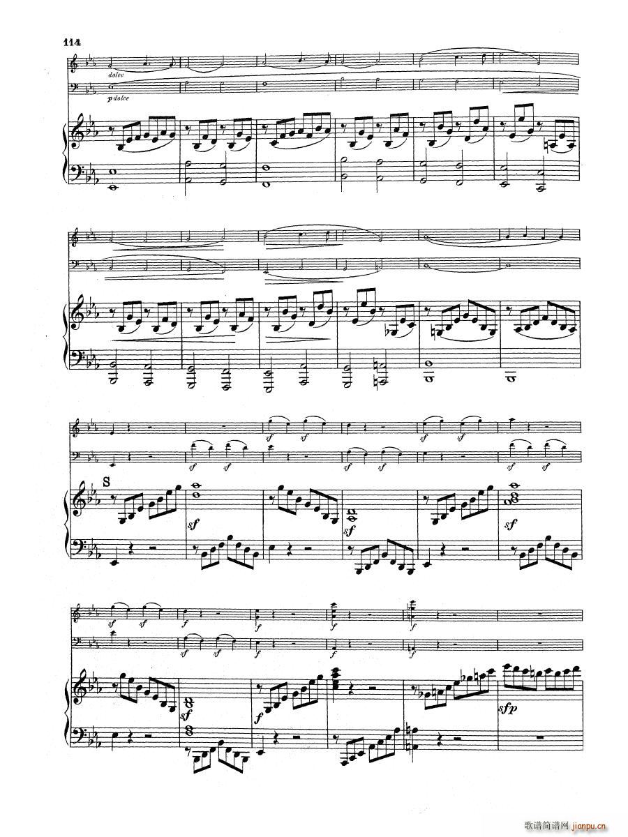 Beethoven op 1 no 3 Piano Trio(钢琴谱)26