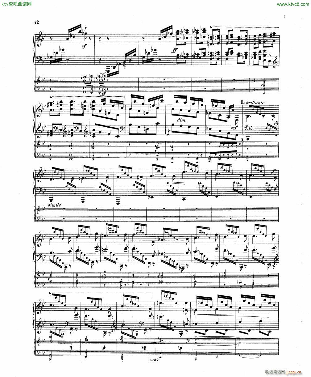 Fuchs Piano concerto Op 27 I(钢琴谱)14