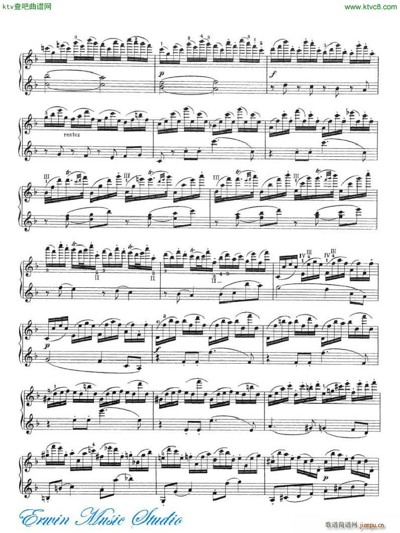加维尼耶 24首隨想曲Pierre Gavinies 24 Caprices 05 08(十字及以上)6