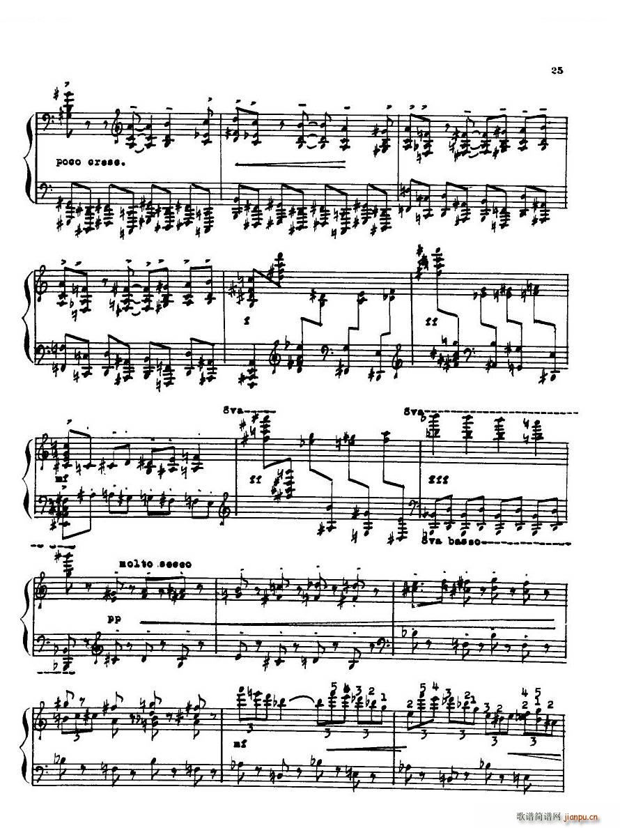 Antheil Piano Sonata No 4 Piano Sonata No 4(十字及以上)24