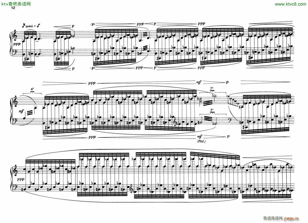 Berio 6 Encores for Piano(钢琴谱)12