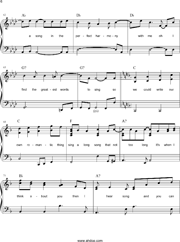 Singalongsong(钢琴谱)6