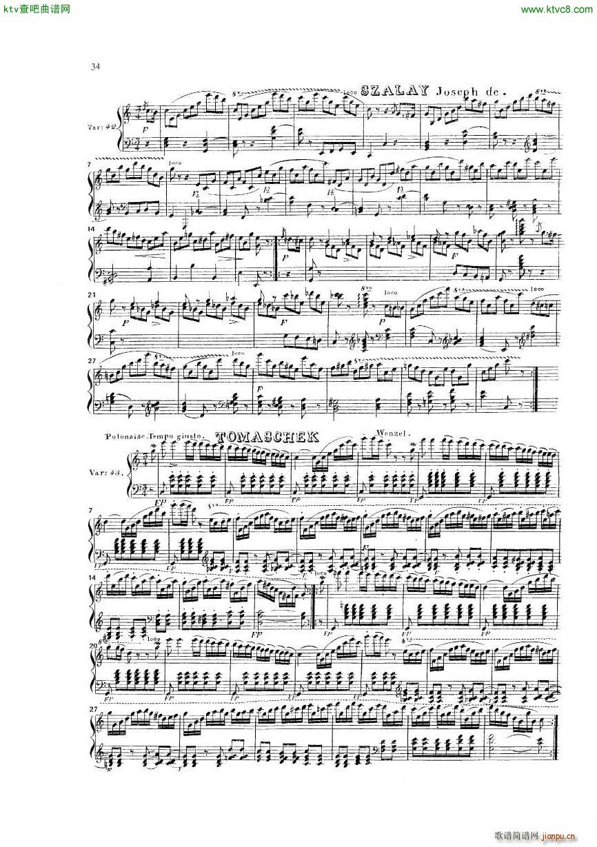 Diabelli Variationen(钢琴谱)40