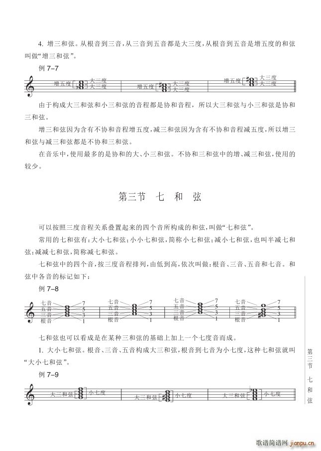 其他 第7讲和弦第2节第79页什么是七和弦(十字及以上)1