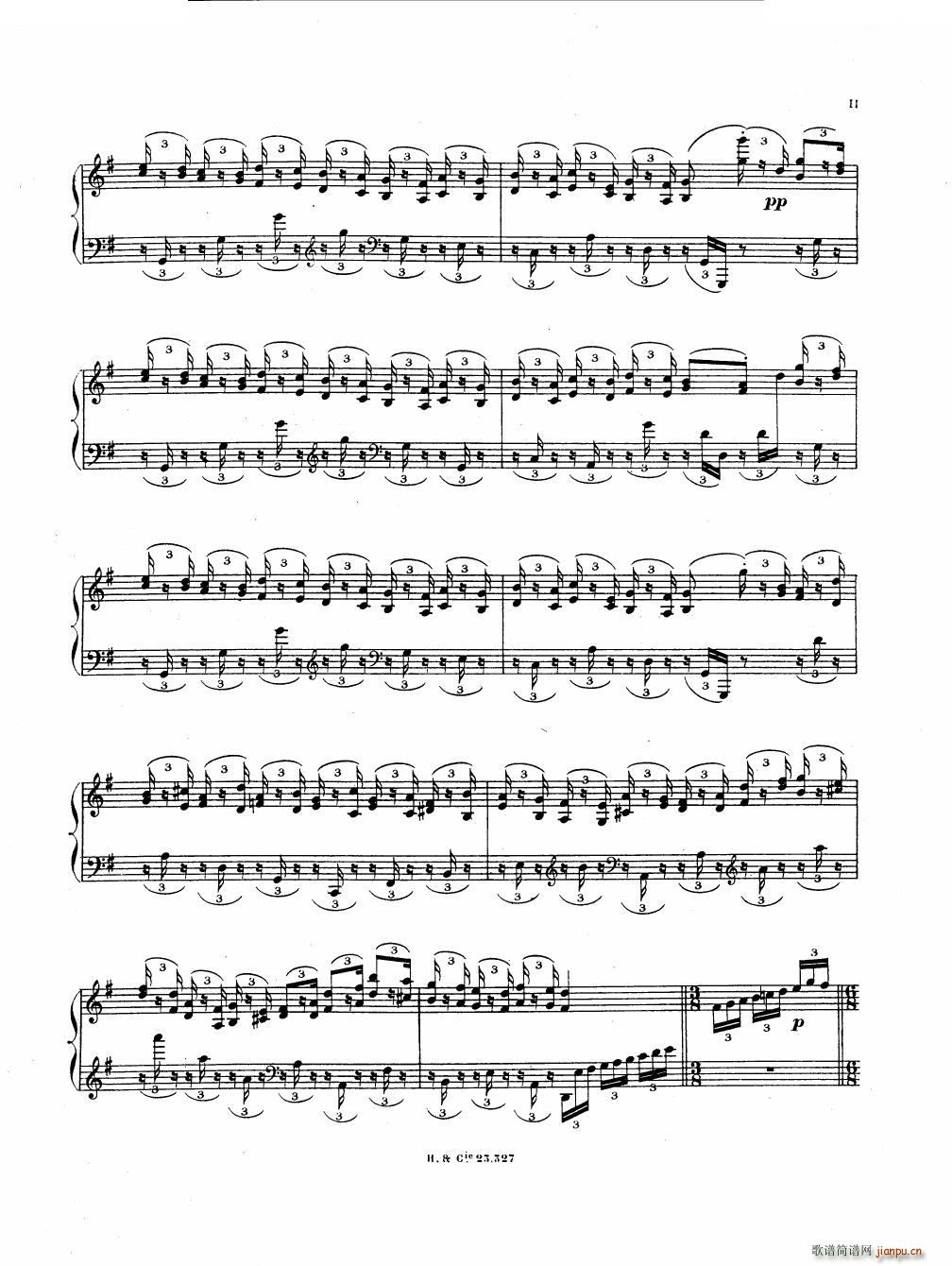 Hahn Reynaldo Piano sonatina Piano sonatina(十字及以上)11