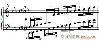 车尔尼 钢琴快速练习曲 Czerny 299 第25首 及练习提示(钢琴谱)5