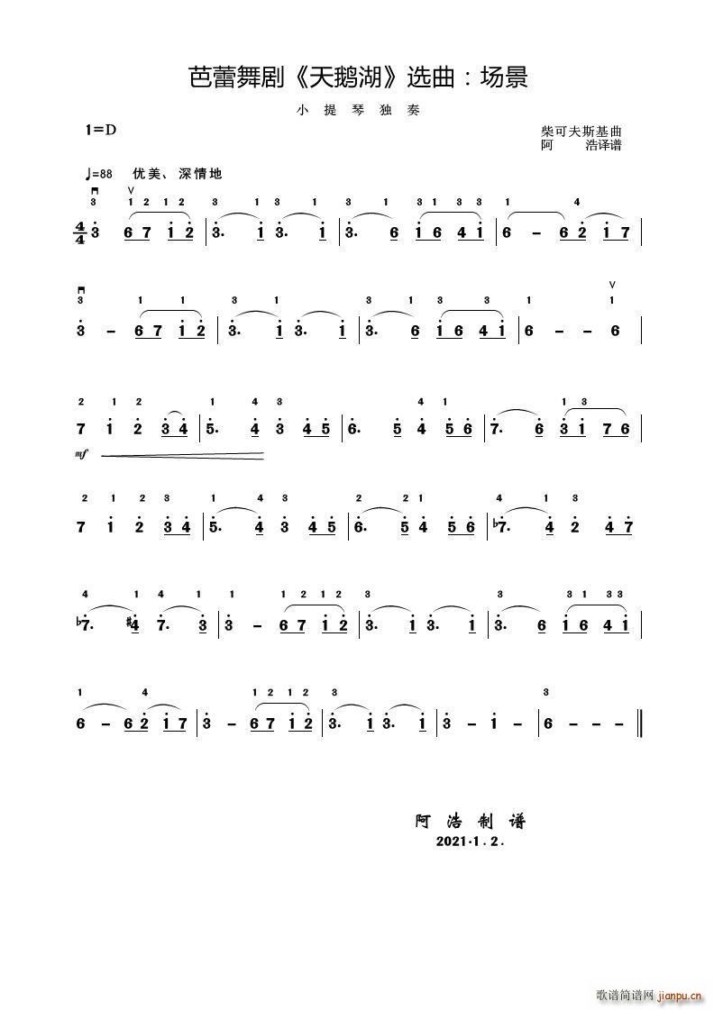 芭蕾舞剧 天鹅湖 选曲 场景(十字及以上)1