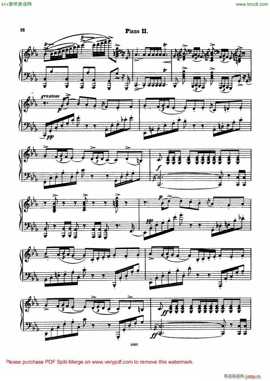 Arensky op 23 Suite No 2 Silhouettes(钢琴谱)37