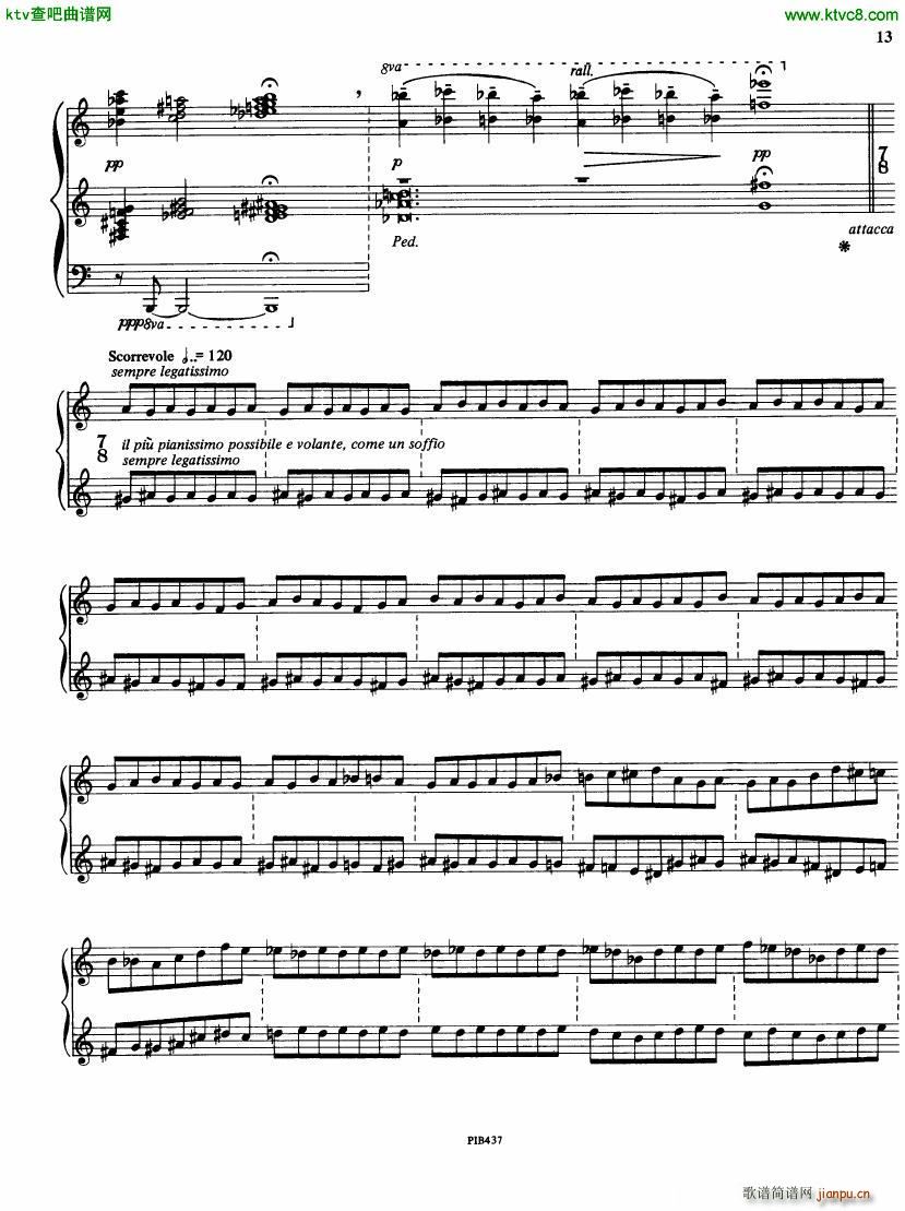 Ginastera op 53 Sonata No 2(钢琴谱)13