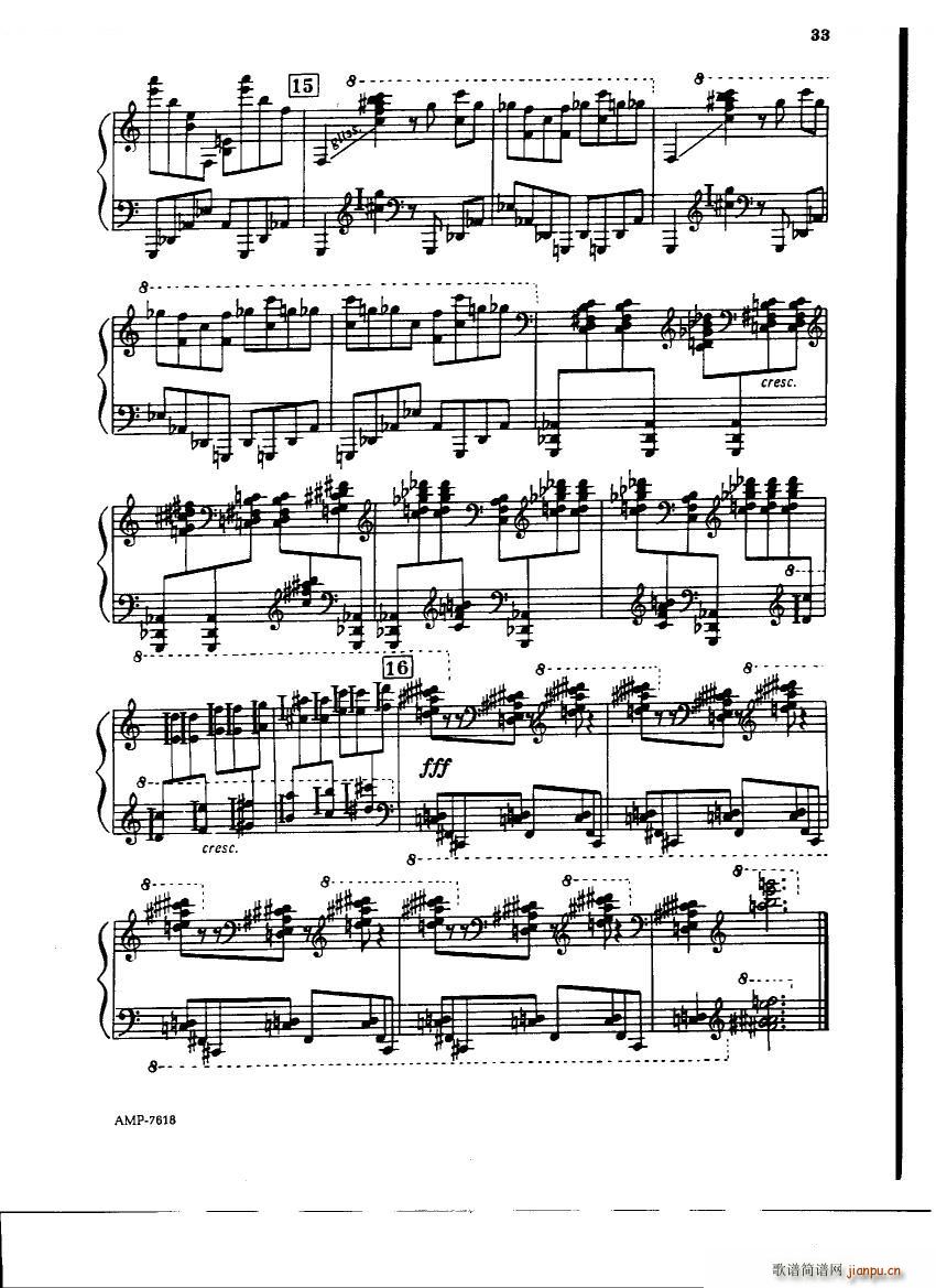 Gubaidulina Sofia Piano Sonata Piano Sonata(十字及以上)31