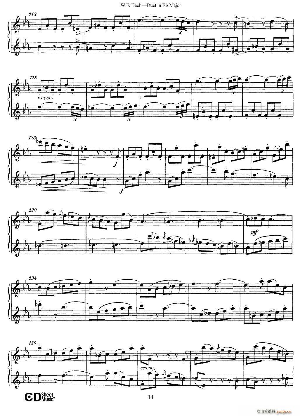 Eb大调二重奏(笛箫谱)14