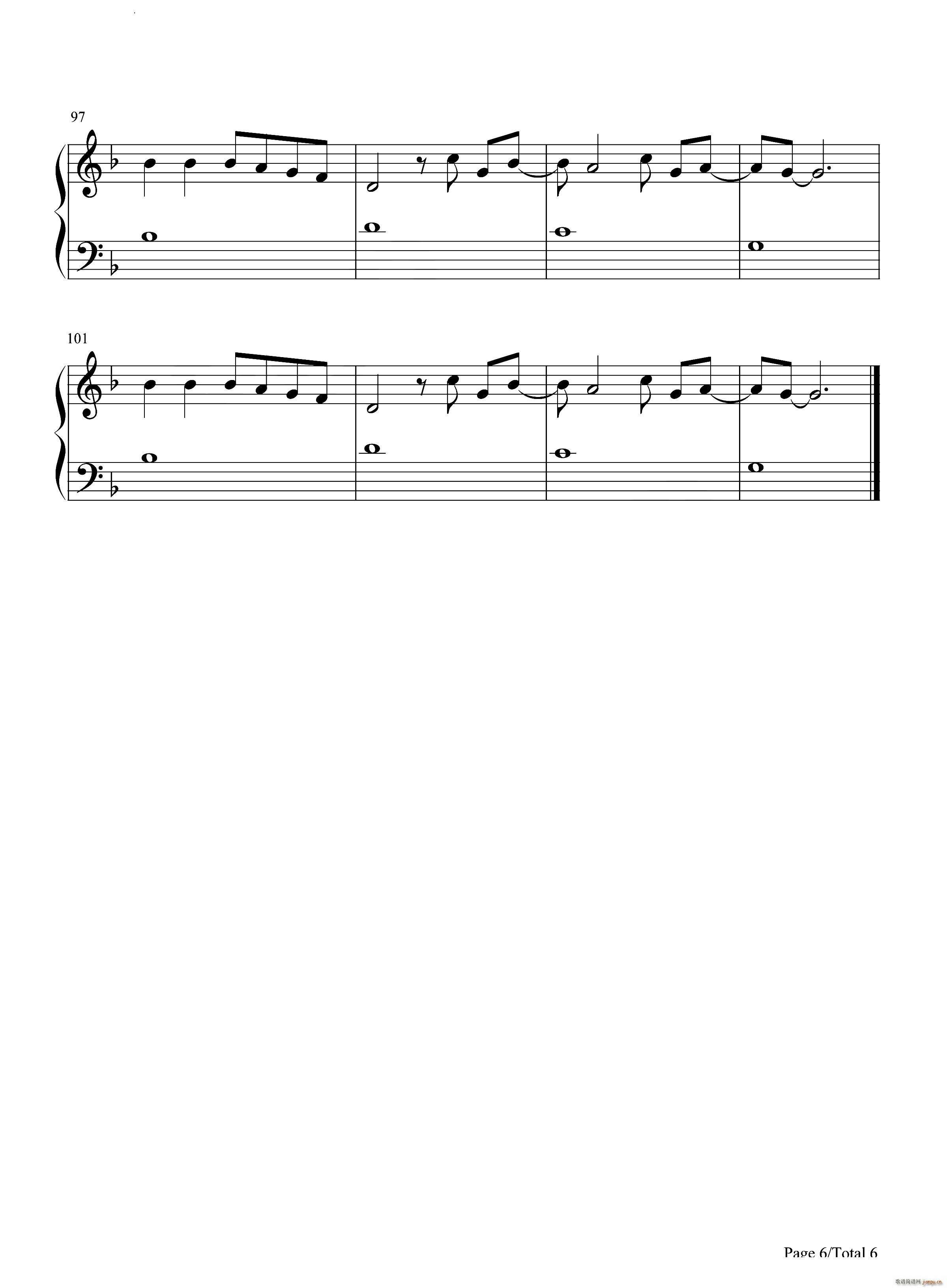 Esta Vida(钢琴谱)7