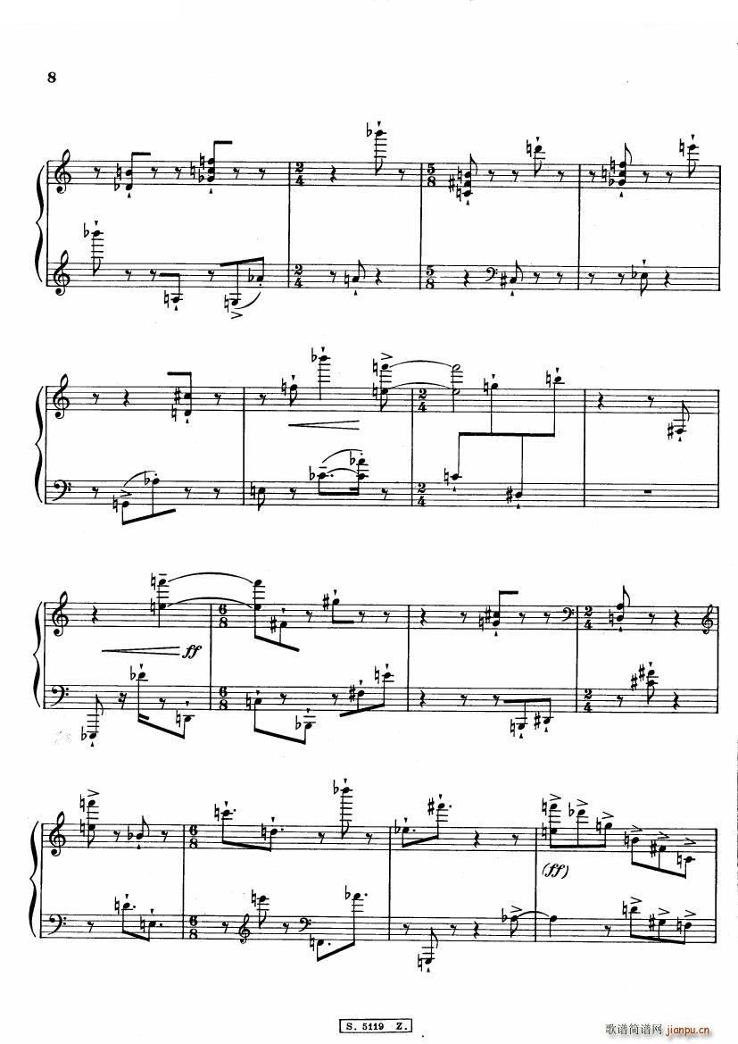 Berio Cinque Variazioni Cinque Variazioni(十字及以上)9