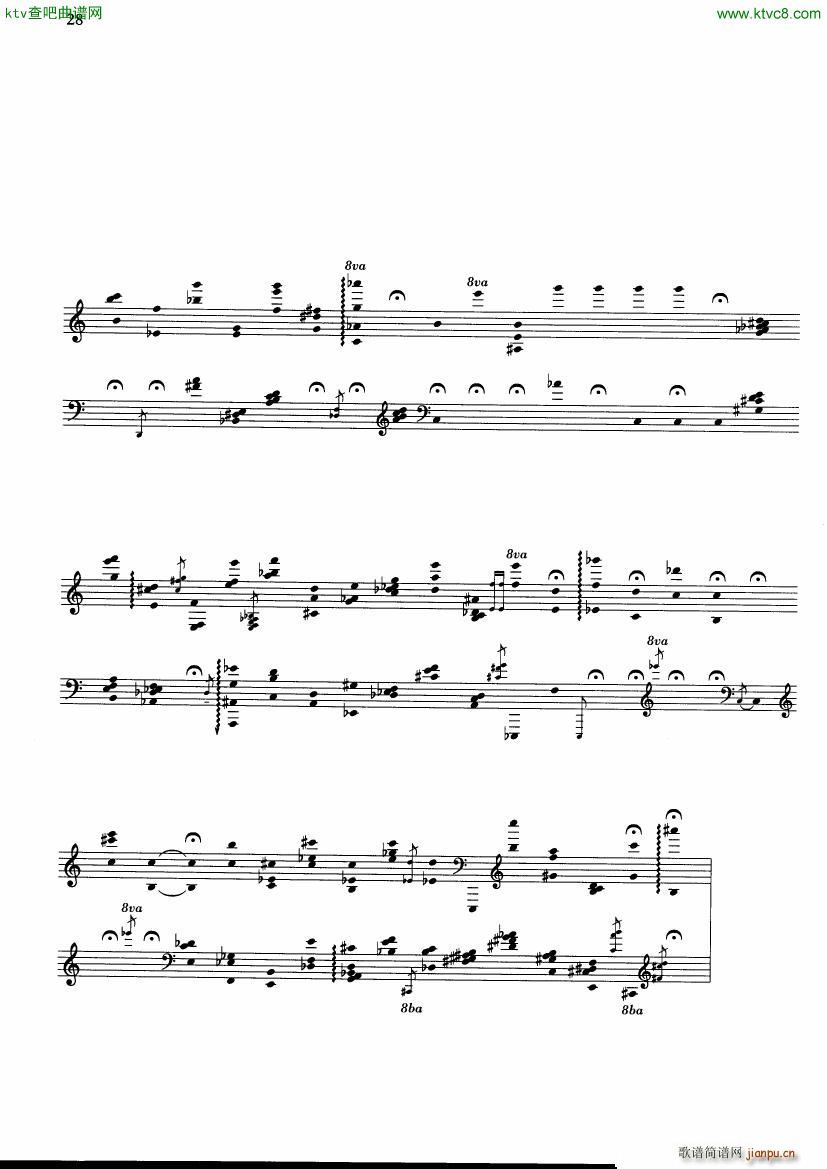 Feldman Last Pieces(钢琴谱)5