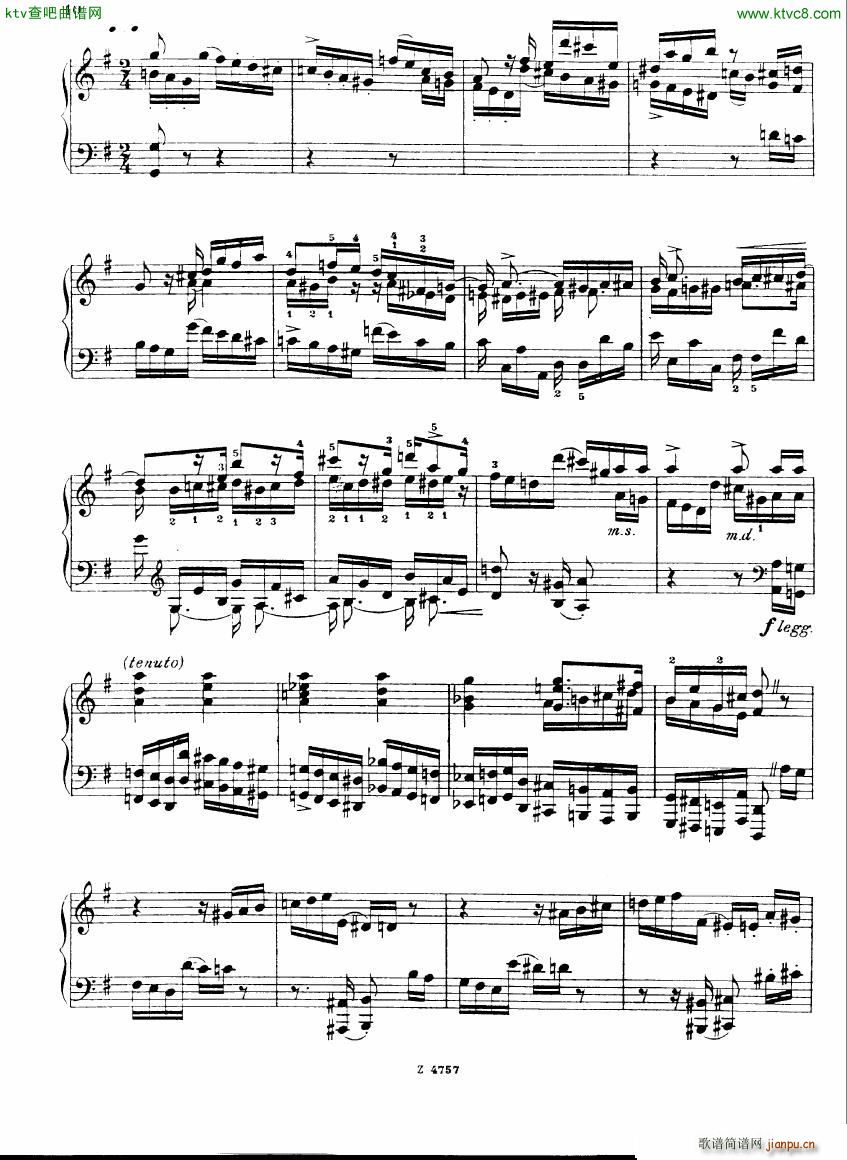 Busoni an die jugend 3(钢琴谱)8