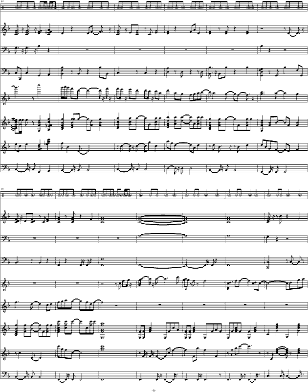 right for her(钢琴谱)6