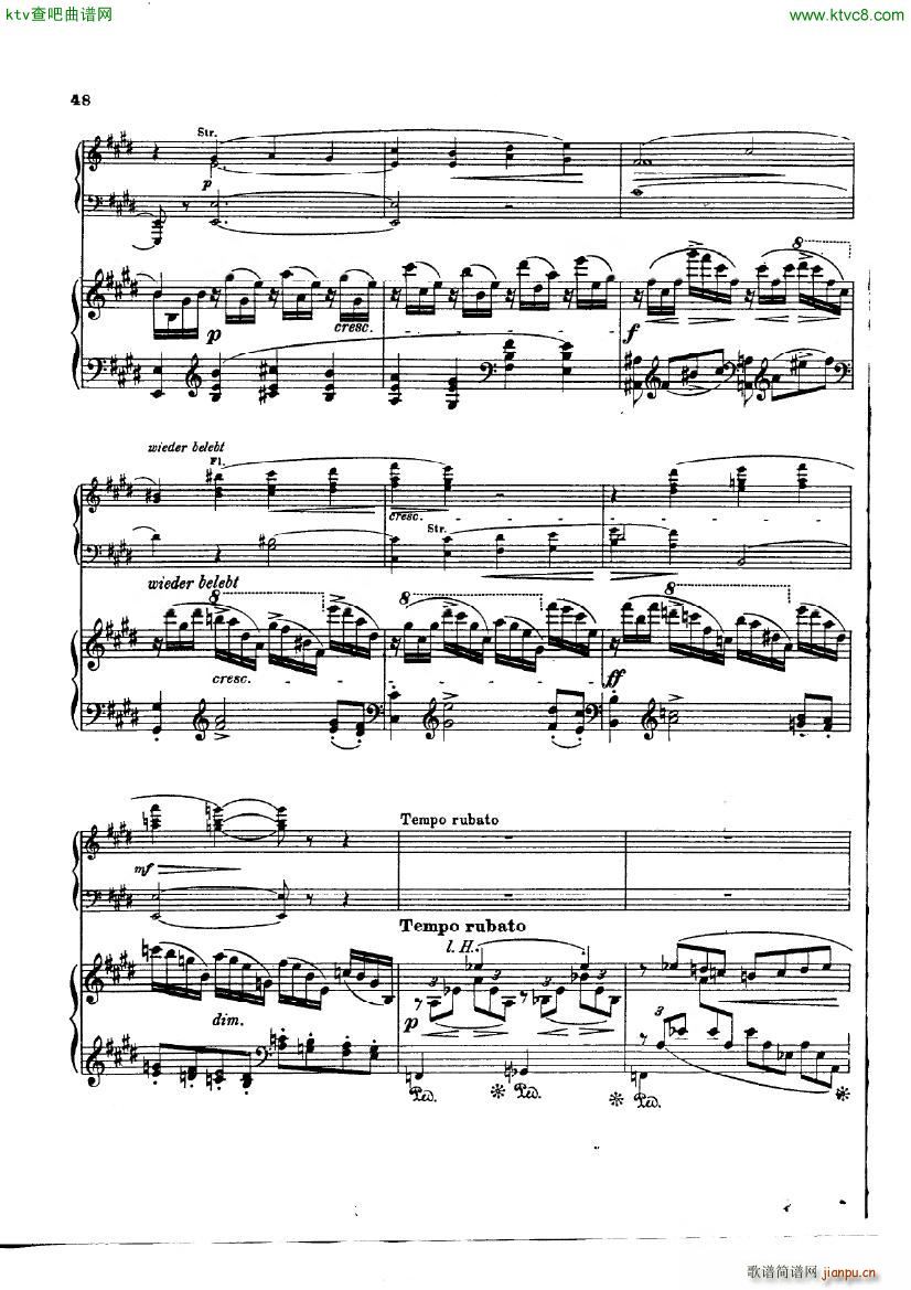 D Albert op 12 Piano Concerto No 2 part 2(钢琴谱)19