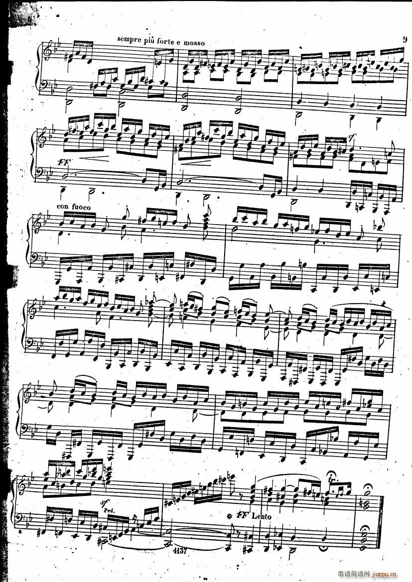Czerny Impromptu Fugue(钢琴谱)8