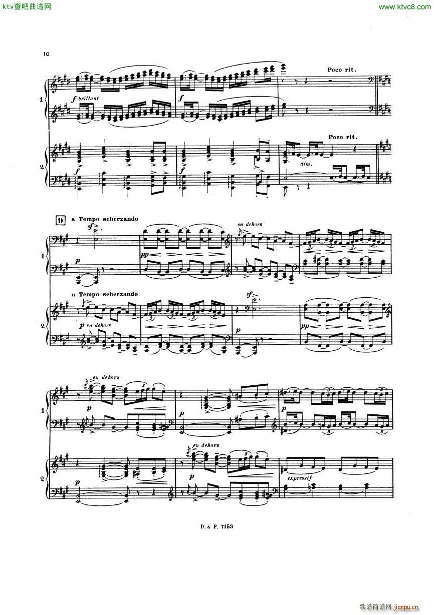 busser debussy Petite Suite 2P(钢琴谱)10