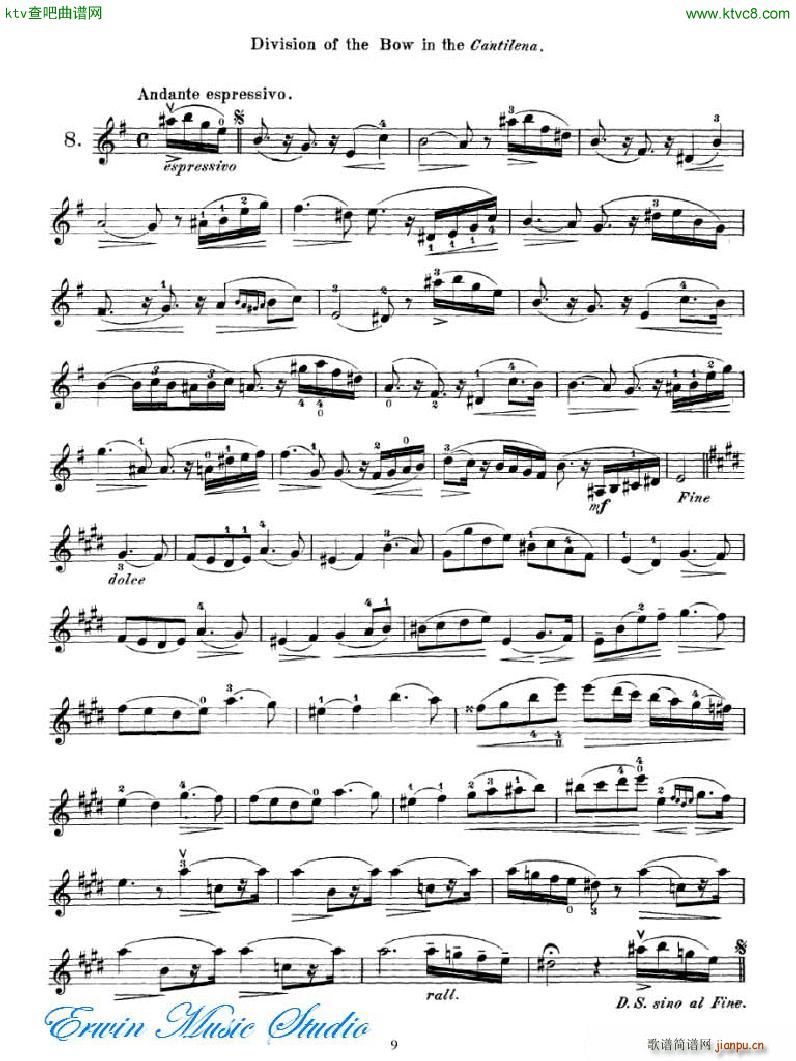 马扎斯 75首渐进式旋律练习 图书1 30首专门练习 01 20(十字及以上)9