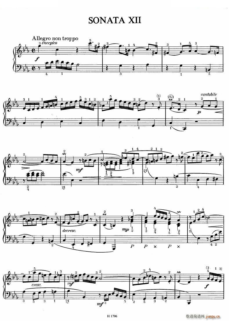 Benda 16 Sonatas 三 16 Sonatas 三(十字及以上)15