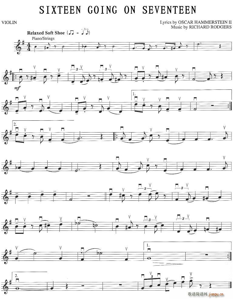SIXTEEN GOING ON SEVENTEEN(十字及以上)1