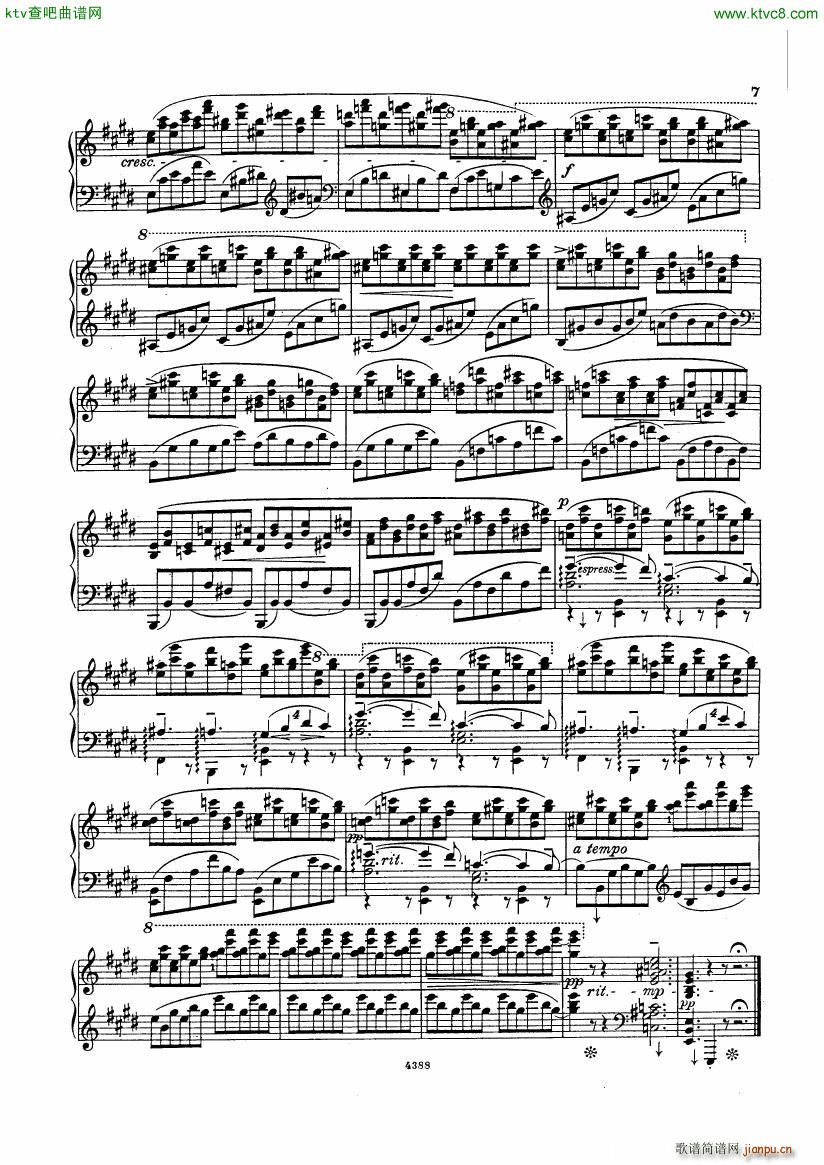 Bortkiewicz Op29 12 Etudes Nouvelles Book 1(钢琴谱)6