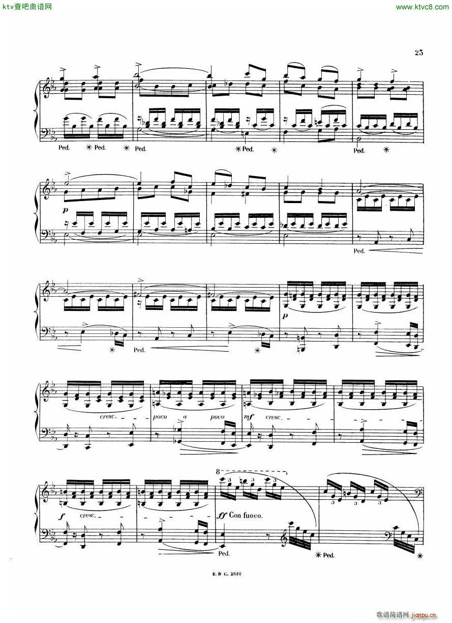 chaminade sonata 3(钢琴谱)5