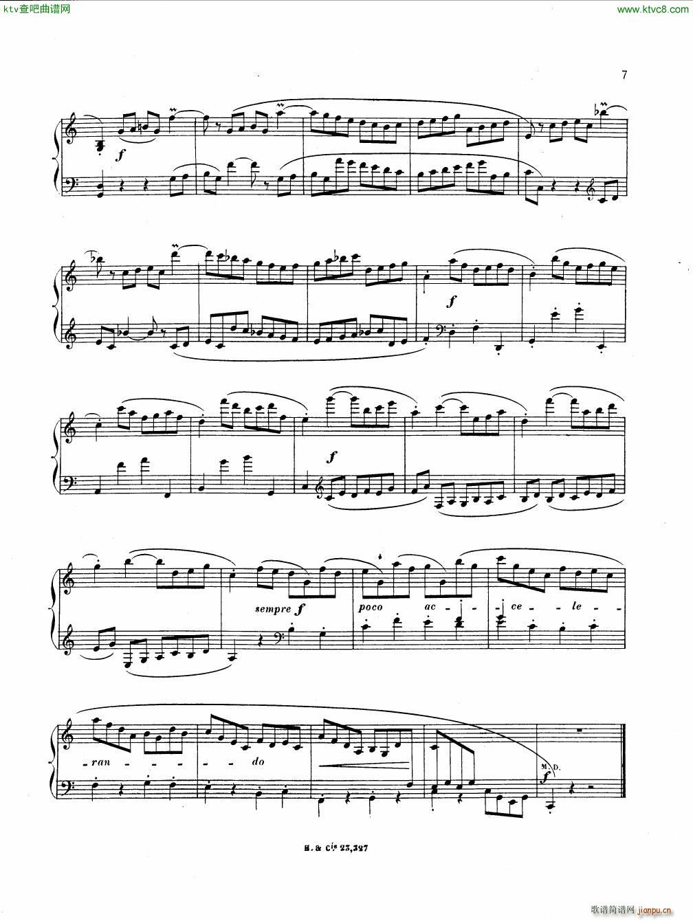 Hahn Reynaldo Piano sonatina(钢琴谱)7