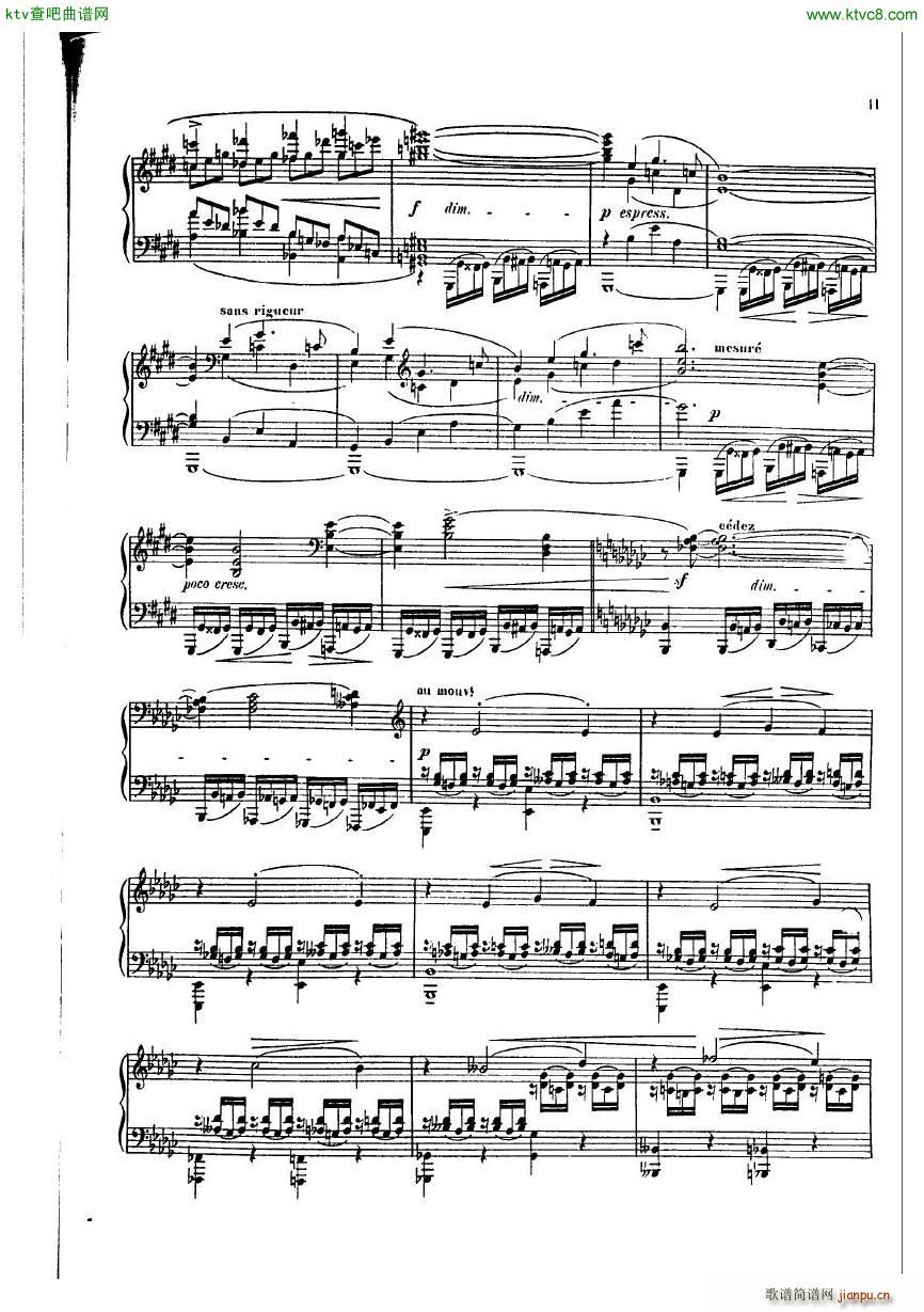 dukas sonata(钢琴谱)10