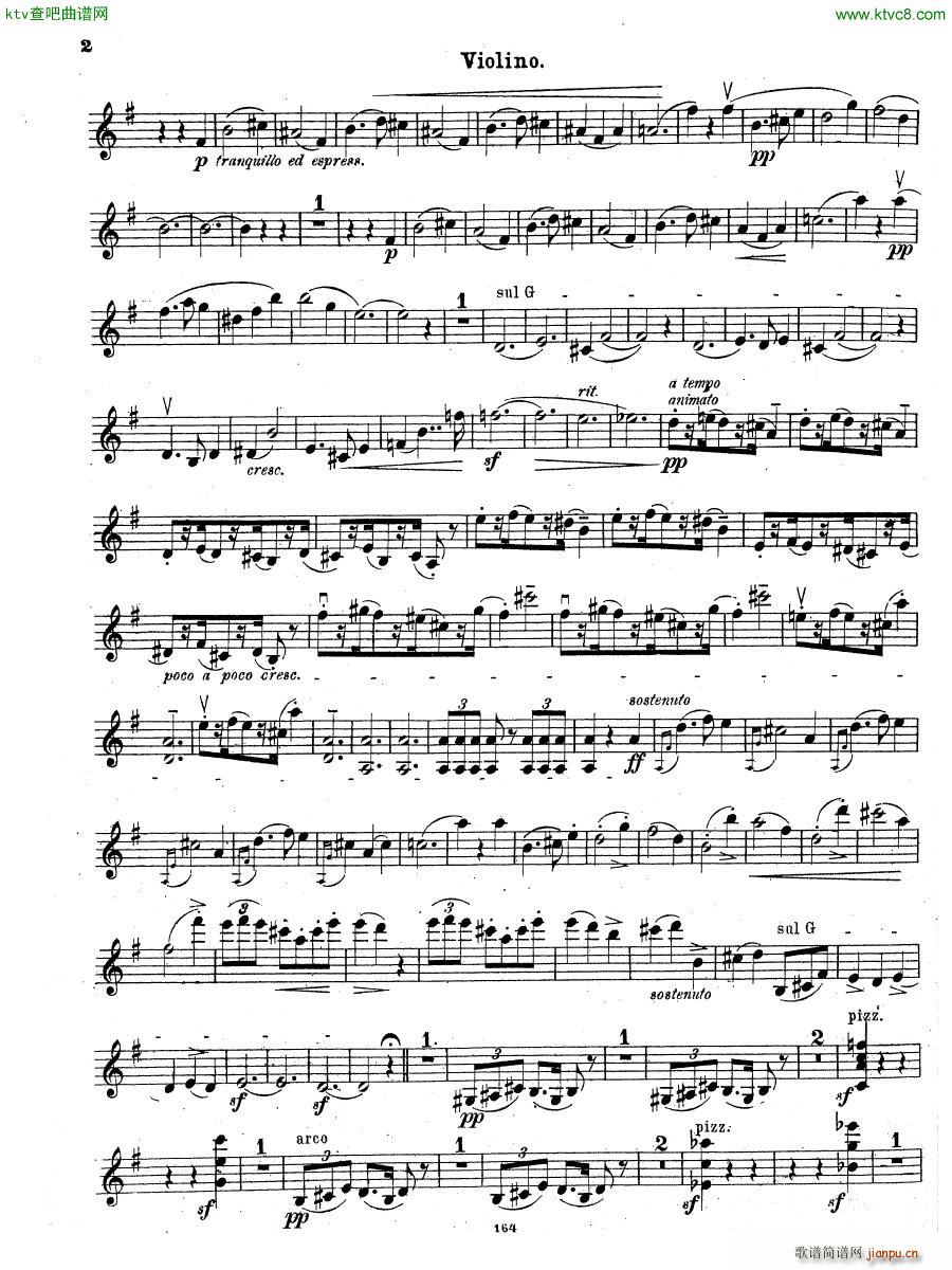 Grieg Violin Sonata 2 G dur op 13(钢琴谱)17