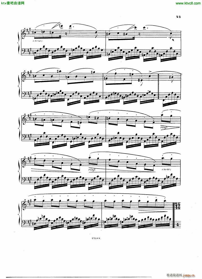 Alkan op 38 Trente Chants(钢琴谱)23