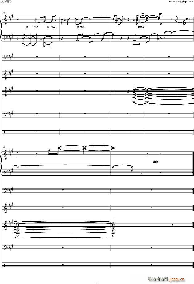 To Cherish the Precious Moment(钢琴谱)7