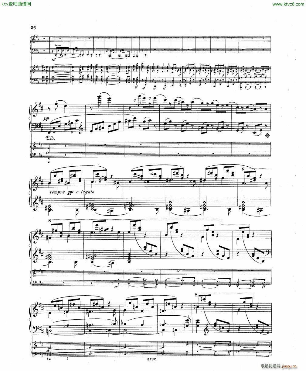 Fuchs Piano concerto Op 27 I(钢琴谱)34
