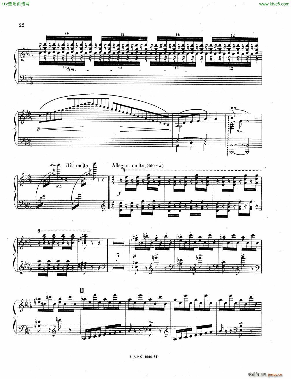 Chaminade Konzerstuck Op 40 reduction(钢琴谱)26