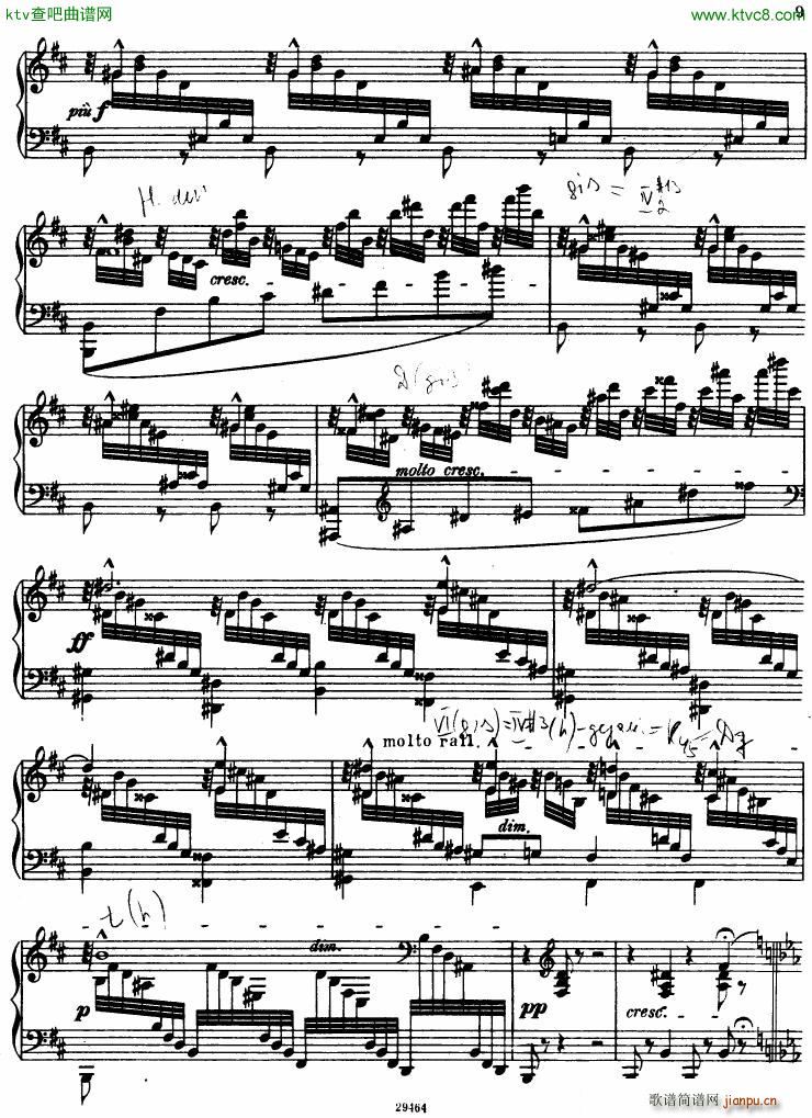 Franck prelude Choral Fugue(钢琴谱)6