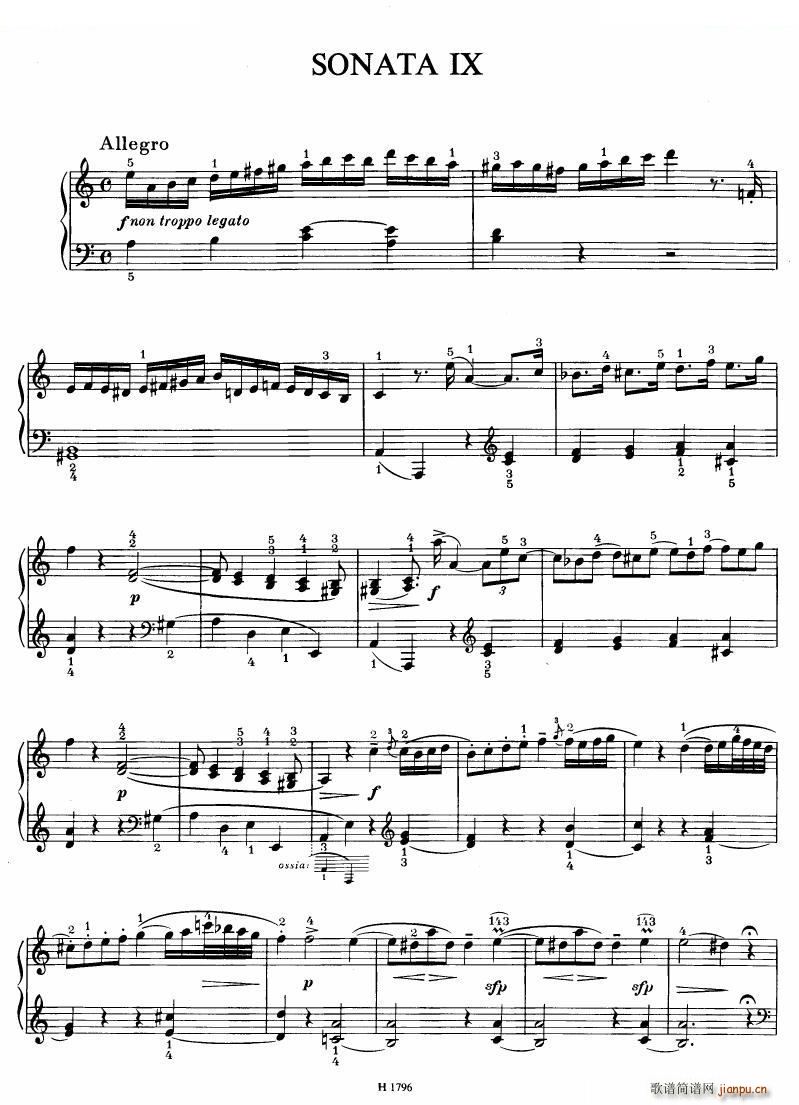 Benda 16 Sonatas 二 16 Sonatas 二(十字及以上)33
