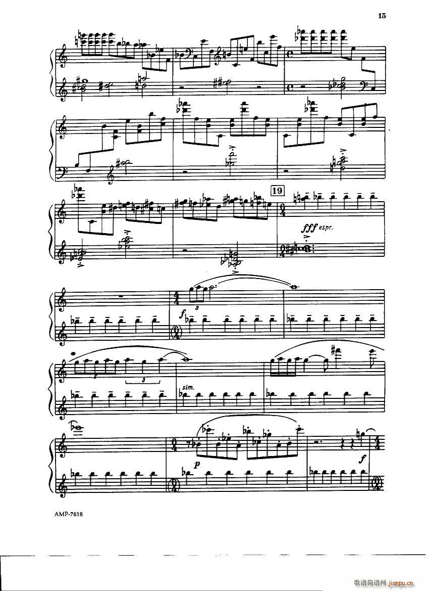 Gubaidulina Sofia Piano Sonata Piano Sonata(十字及以上)13
