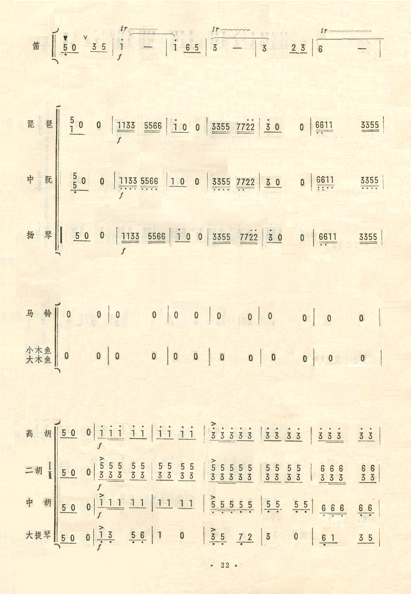 扬鞭催马运粮忙22(九字歌谱)1