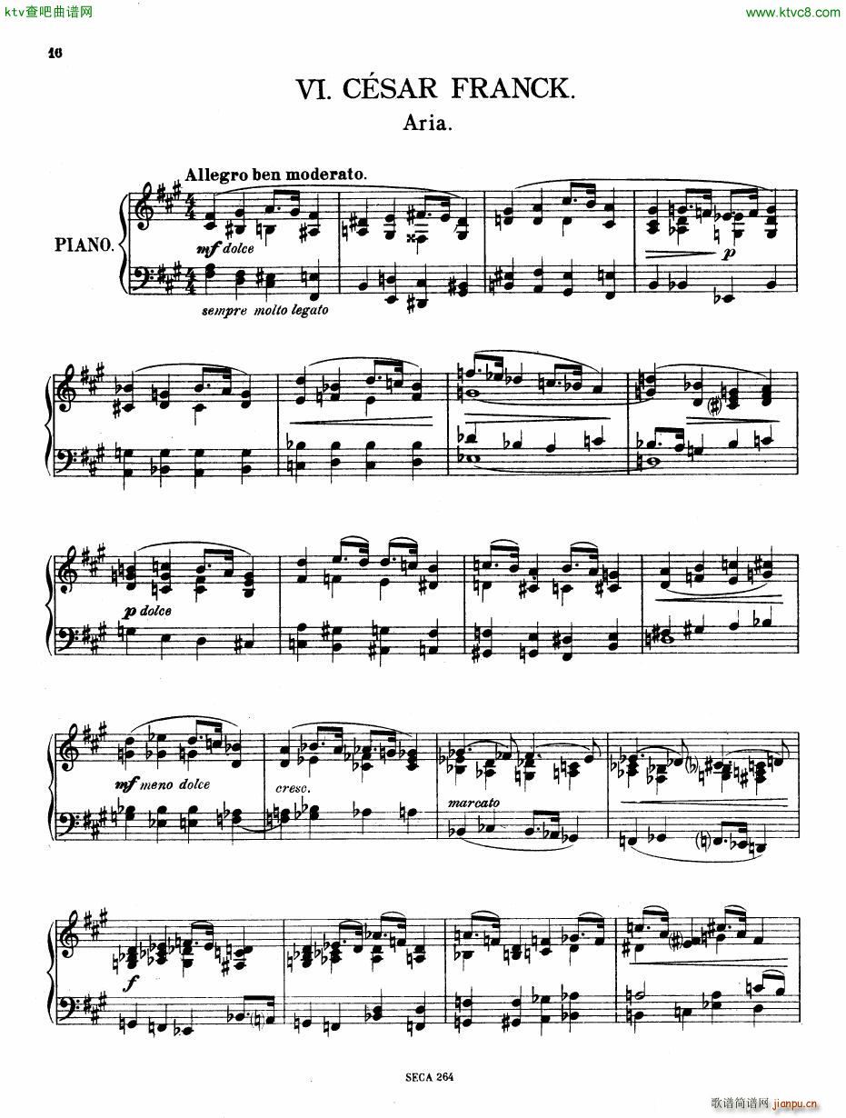 Casella A La Maniere de Cesar Franck piano(钢琴谱)1