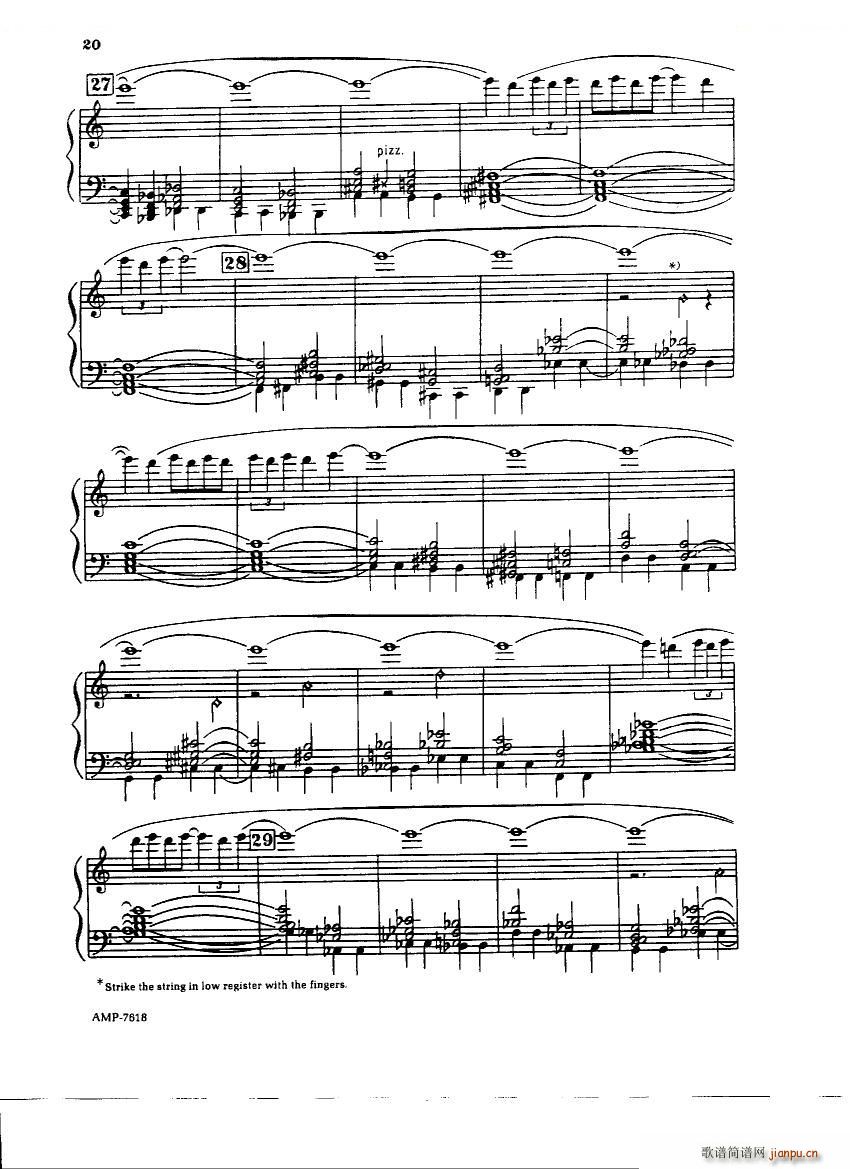 Gubaidulina Sofia Piano Sonata Piano Sonata(十字及以上)18