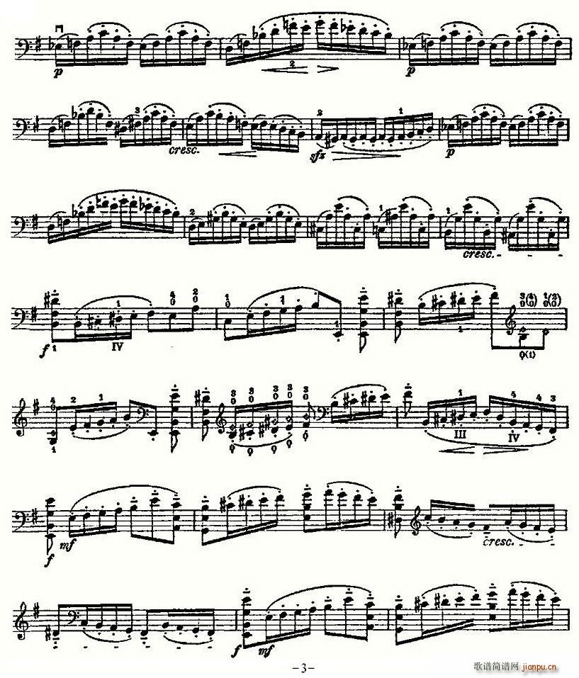 PIATTI(大提琴谱)3