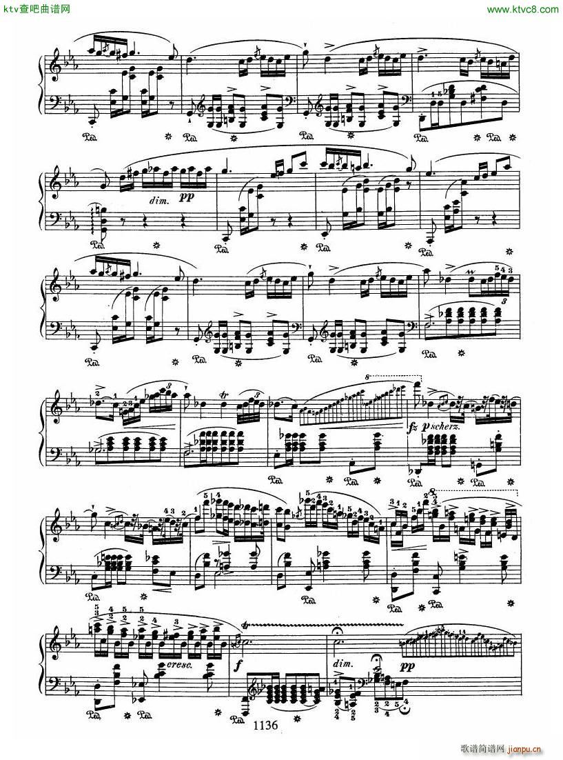 chopin op22 Andante Spianato Grande Polonaise(钢琴谱)11